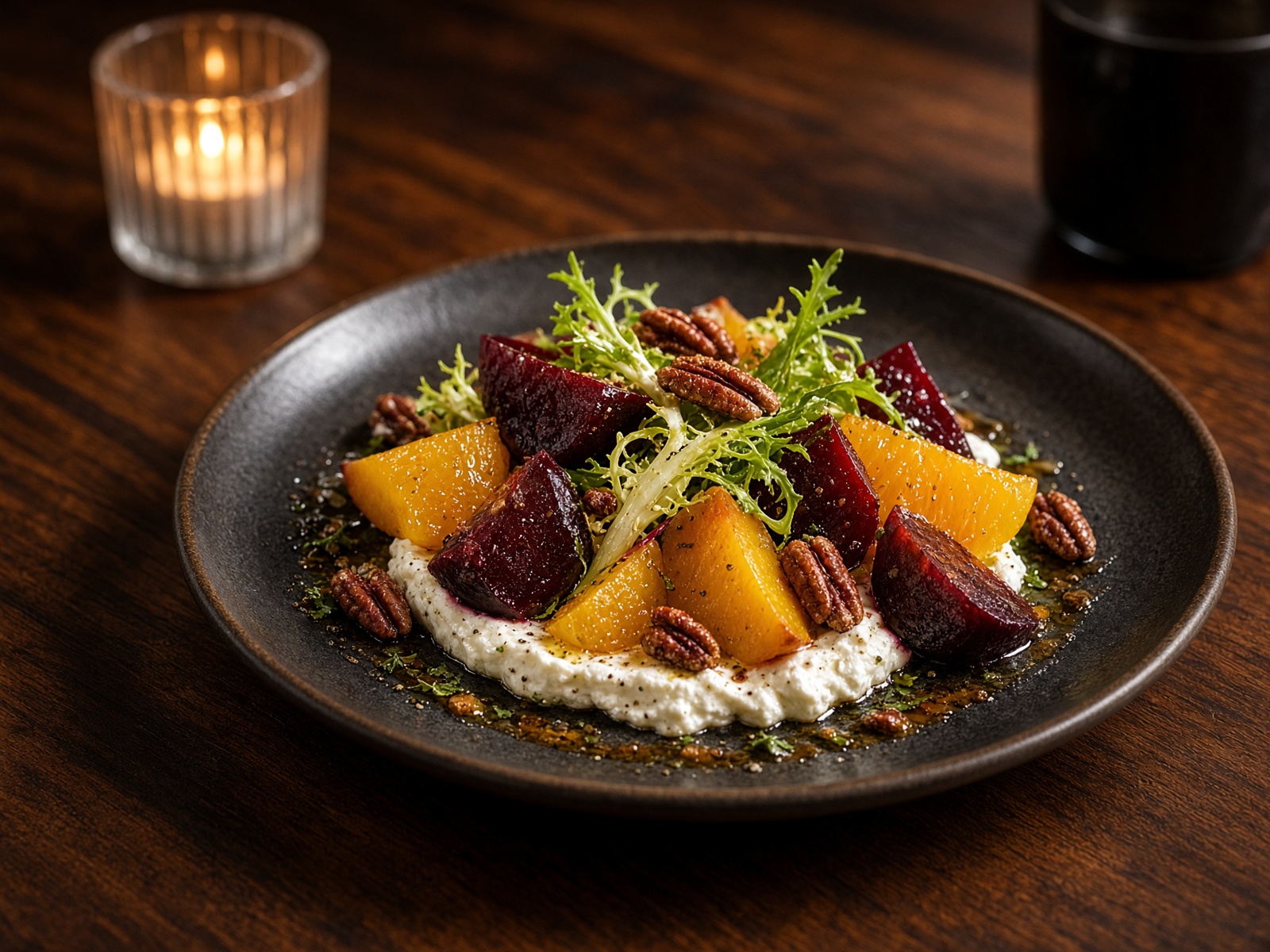 Roasted Beet & Goat Cheese